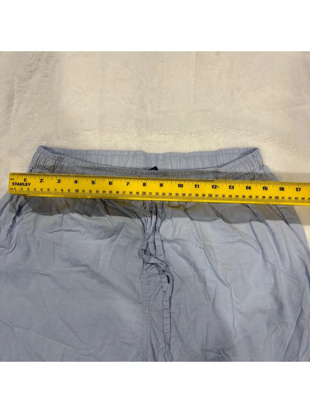Polo Ralph Lauren Preppy Light Blue Cotton Sleepwear Pants Men's Large 36-38